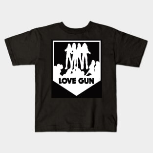 LOVEGUN Crest Kids T-Shirt